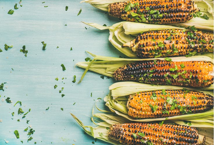 Grilled Corn Healthy Diet
