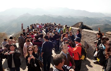 Great Wall Tourists